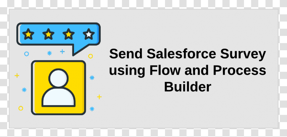Send Salesforce Survey Using Flow And Process Builder Liberation Sans, Number, Electronics Transparent Png