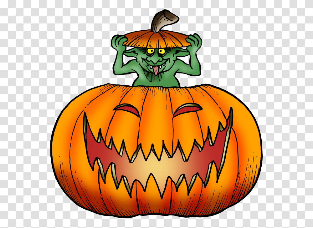 Send You Halloween Original Clip Art Images, Pumpkin, Vegetable, Plant, Food Transparent Png