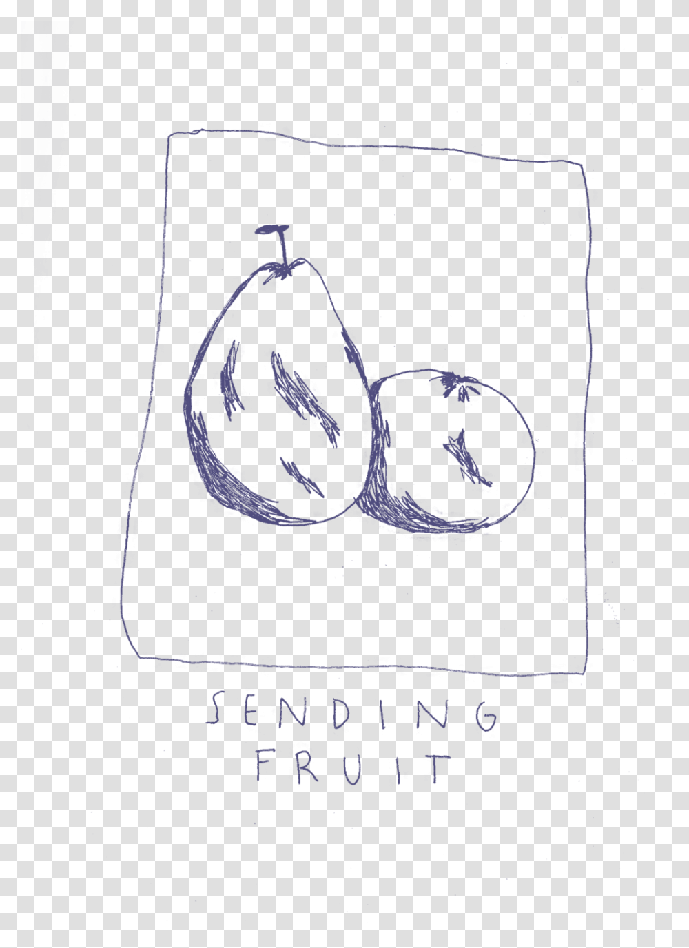 Sending Fruit 2 Sketch, Alphabet, Label, Handwriting Transparent Png