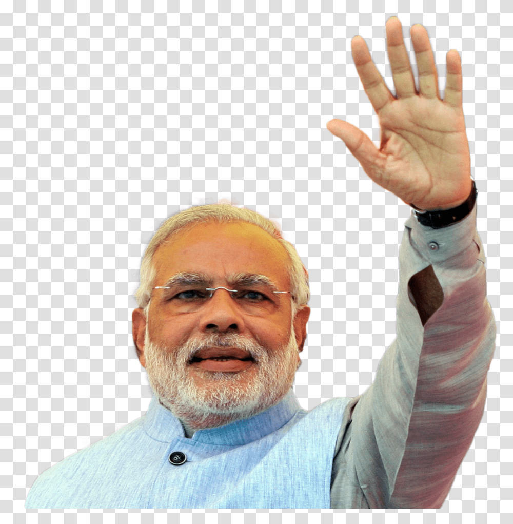 Senior Citizen Download Narendra Modi Hd Images, Person, Human, Face, Crowd Transparent Png