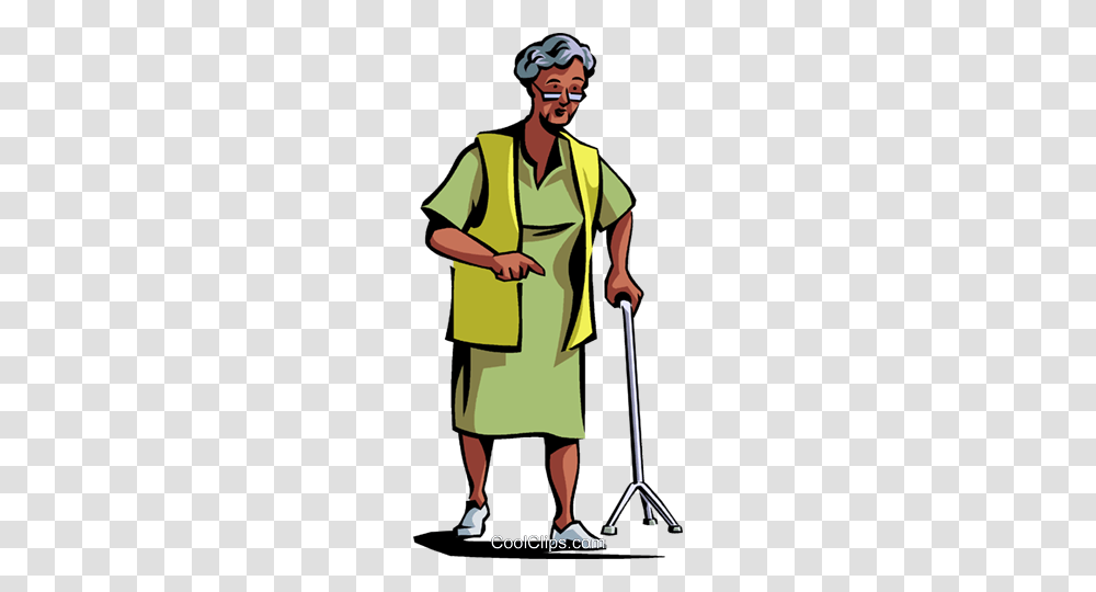 Senior Citizens Royalty Free Vector Clip Art Illustration, Person, Human, Apparel Transparent Png