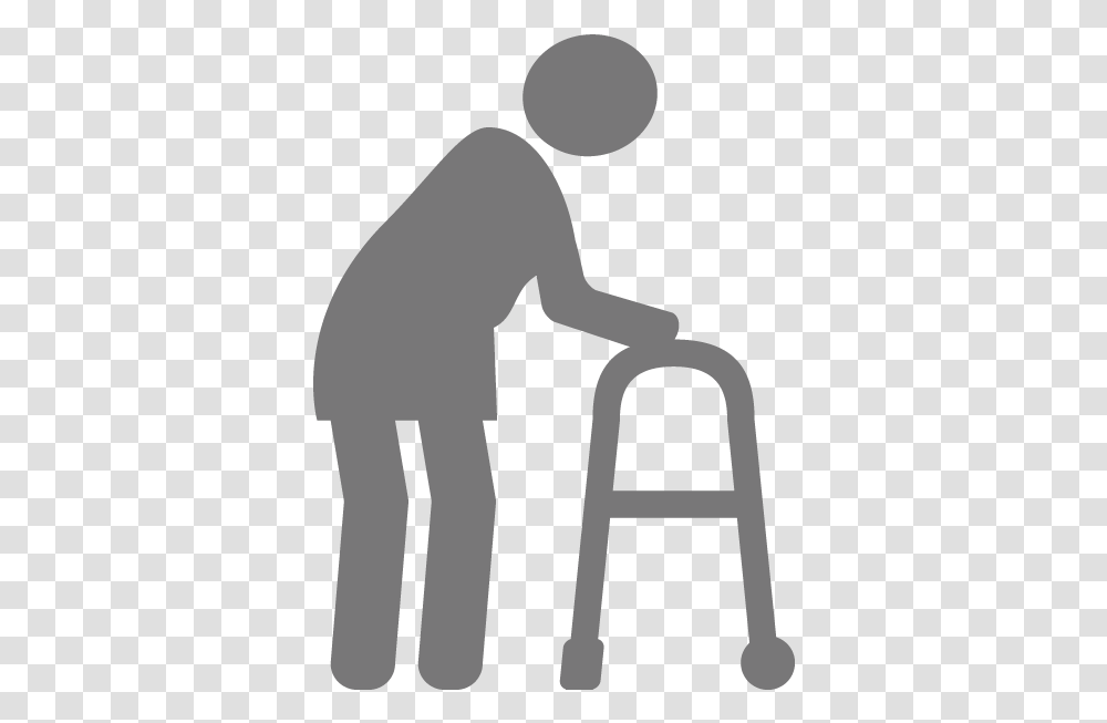Senior Moving Seniors Icon, Furniture, Hand, Chair, Kneeling Transparent Png