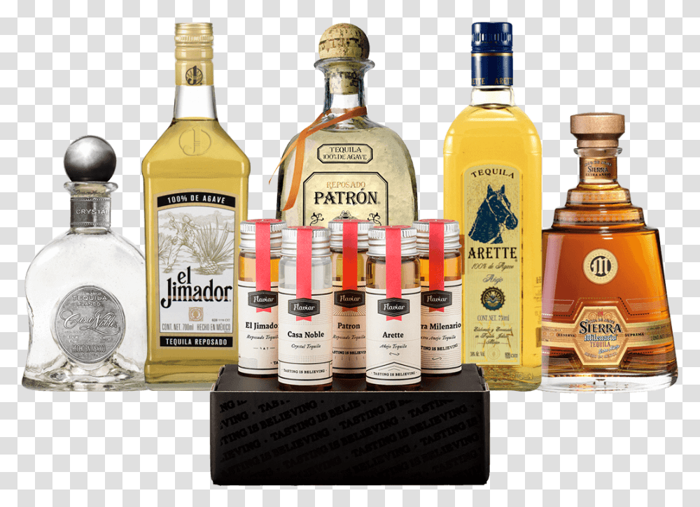 Senor Tequila Por Favor Tequila Tasting Set, Liquor, Alcohol, Beverage, Drink Transparent Png