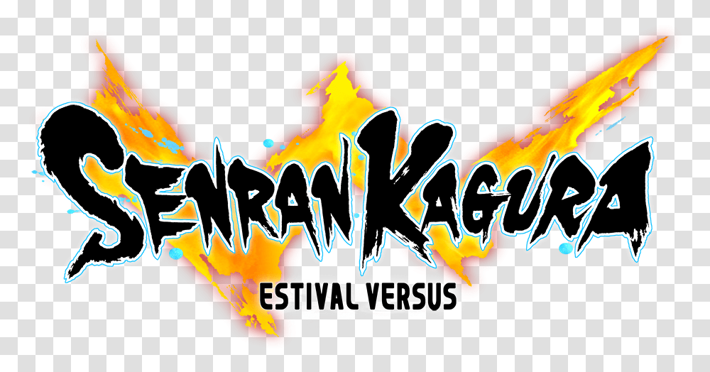 Senran Kagura Estival Versus Logo Senran Kagura Estival Versus Logo, Graffiti, Label, Text, Sticker Transparent Png