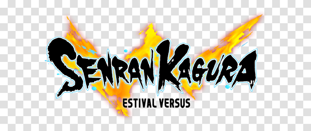 Senran Kagura Estival Versus Senran Kagura Estival Versus Logo, Graffiti, Label, Sticker Transparent Png