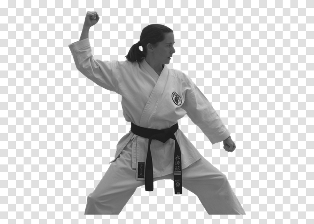Sensei Donna Ring Karate Black Belt, Martial Arts, Sport, Person, Human Transparent Png