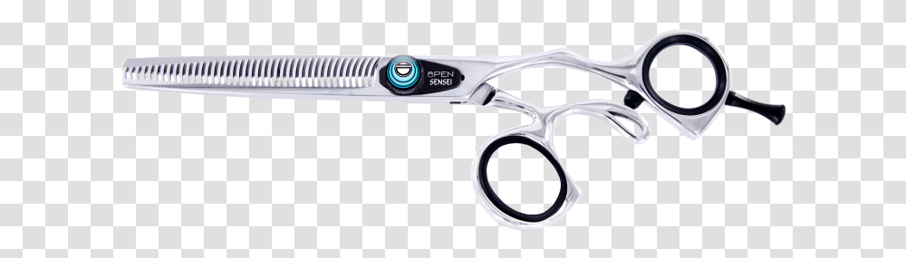 Sensei Open Neutral Grip 40 Tooth Hair Thinning Shear Scissors, Blade, Weapon, Weaponry, Shears Transparent Png
