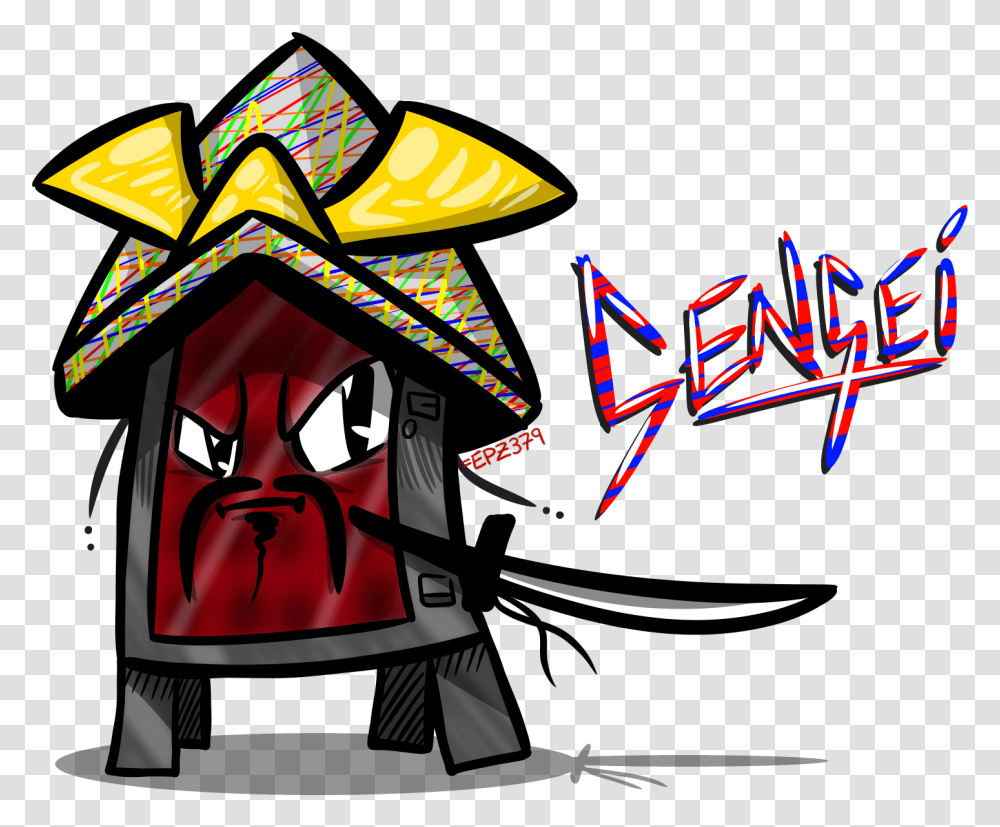 Sensei The Vending Machine Samurai, Apparel, Sombrero, Hat Transparent Png