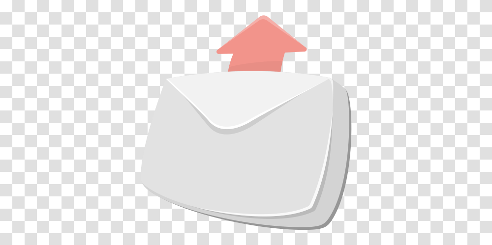 Sent Mail Email Envelope Outgoing Arrow Up Send Icon Serveware, Paper, Towel, Paper Towel, Tissue Transparent Png