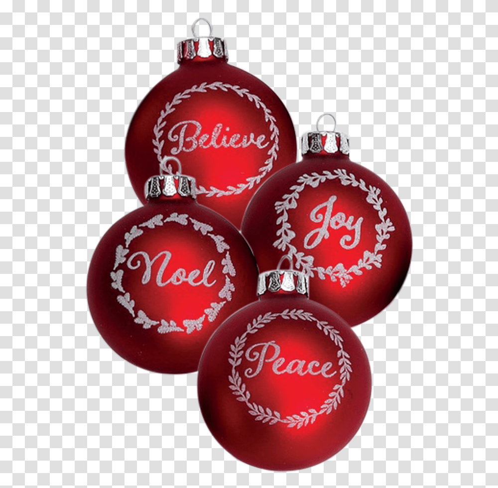 Sentiments Of Christmas Ornaments Christmas Ornament, Ball, Bowl Transparent Png