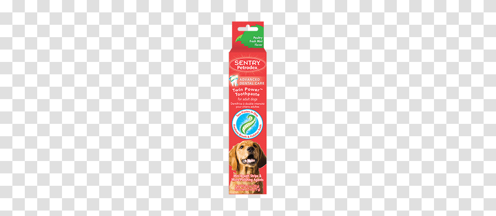 Sentry Petrodex Twin Power Toothpaste For Dogs Poultry Fresh Mint, Mammal, Animal, Canine, Food Transparent Png