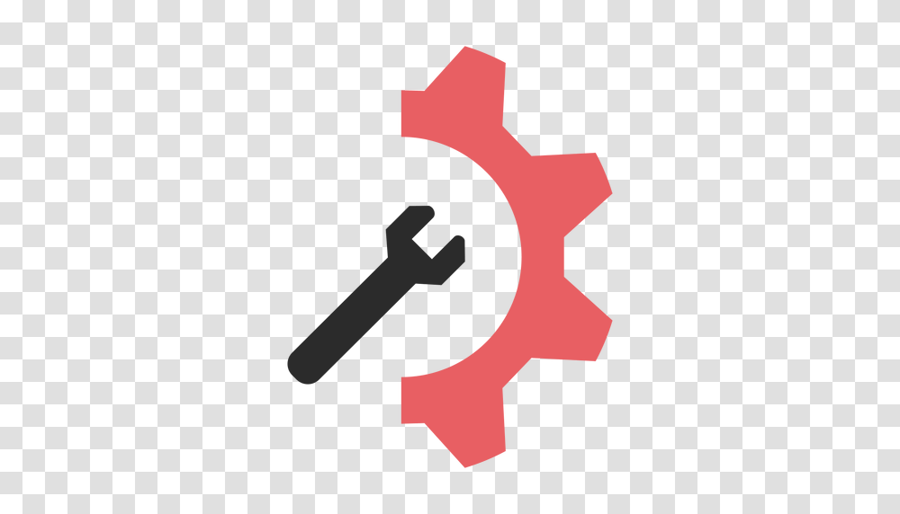 Seo Settings Colored Stroke Icon, Cross, Machine, Gear Transparent Png