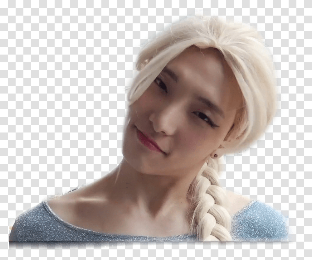 Seoho Oneus Kpop Elsa Frozen Girl, Head, Face, Person Transparent Png