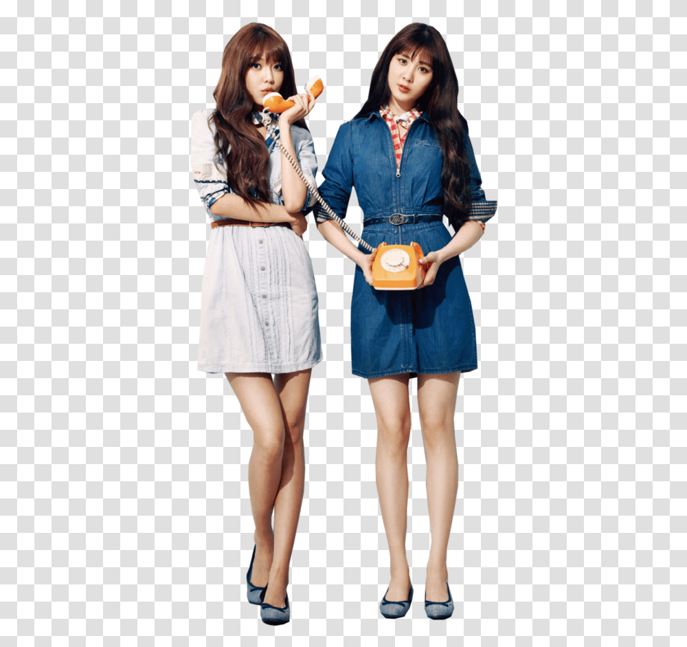 Seohyun And Yoona Photoshoot Download, Person, Female, Pants Transparent Png