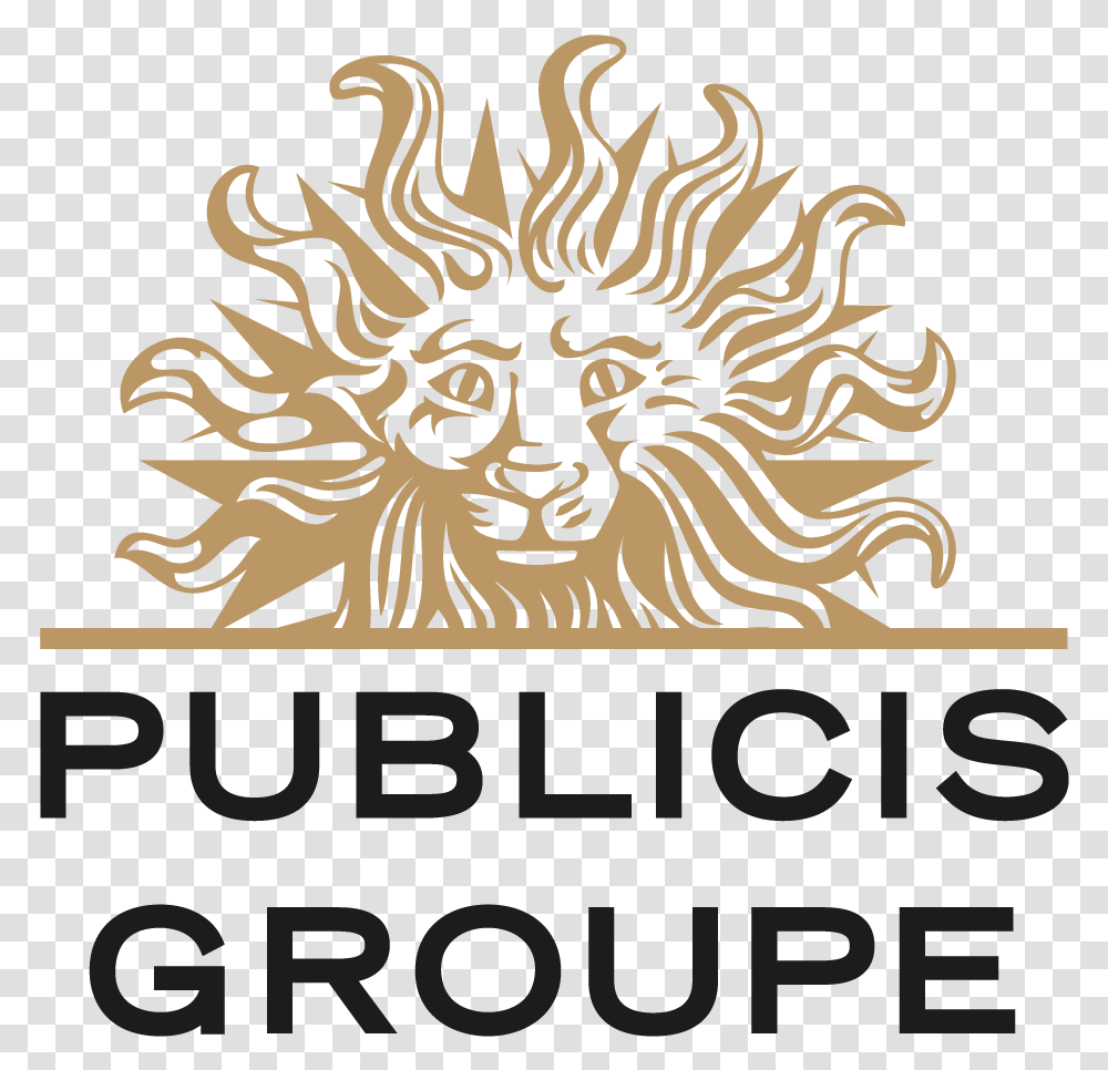 Sep 2018 Publicis Groupe Logo, Label, Text, Art, Floral Design Transparent Png