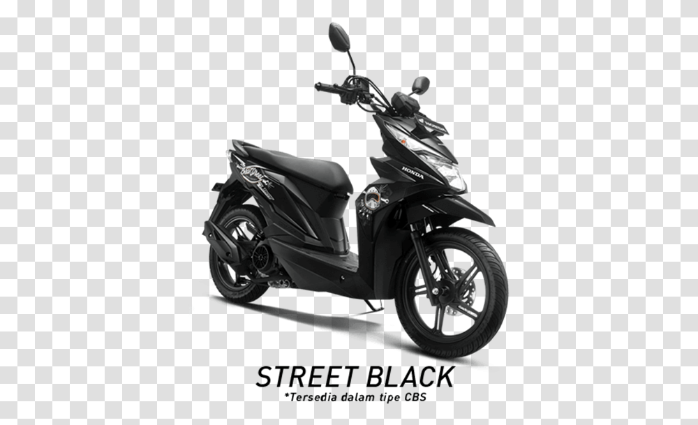 Sepeda Motor Honda Honda Beat Street Philippines Price, Motorcycle, Vehicle, Transportation, Scooter Transparent Png