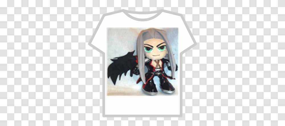 Sephiroth Roblox Baby Carrier T Shirt, Clothing, Apparel, Figurine, Toy Transparent Png