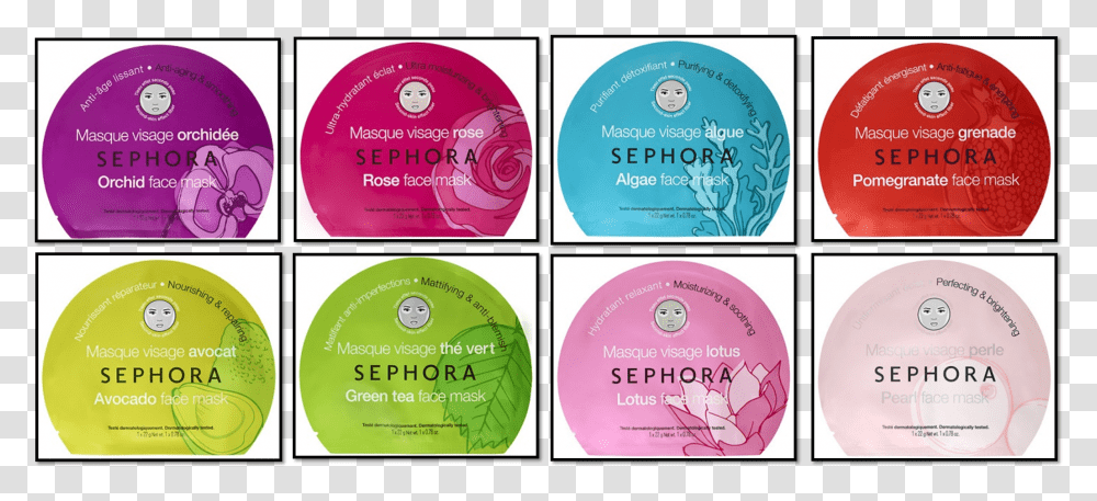 Sephora Face Mask Price, Disk, Label, Dvd Transparent Png