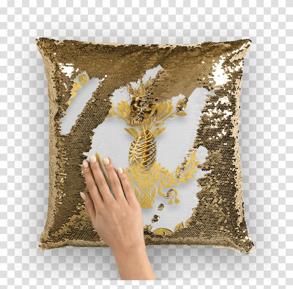 Sequin Cushion, Pillow, Rug Transparent Png