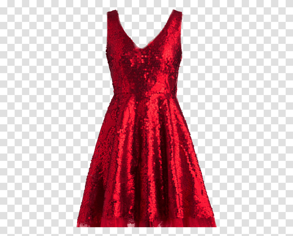 Sequin Dress Background Red Dress, Apparel, Evening Dress, Robe Transparent Png