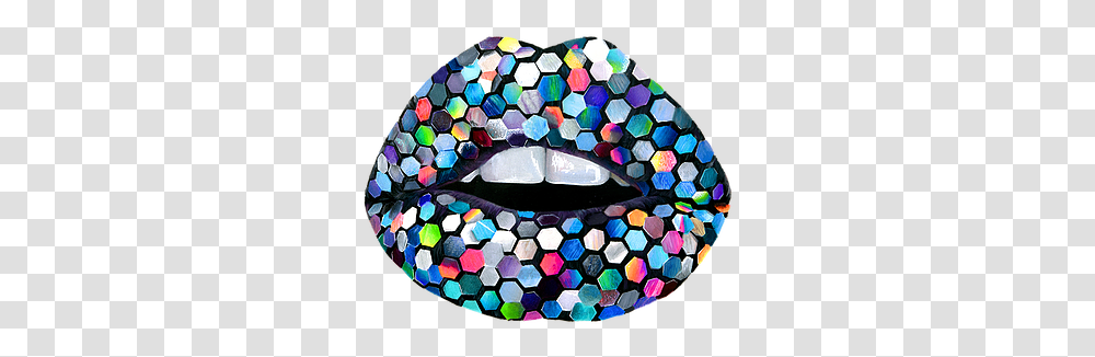 Sequin Lips Numbered Print Sequin Lips, Art, Modern Art, Purple, Graphics Transparent Png