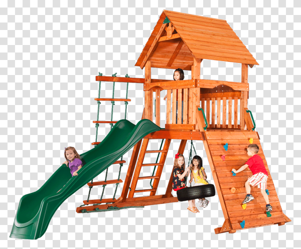 Sequoia Climbing Frame With Play Fort Clipart, Person, Human, Play Area, Playground Transparent Png