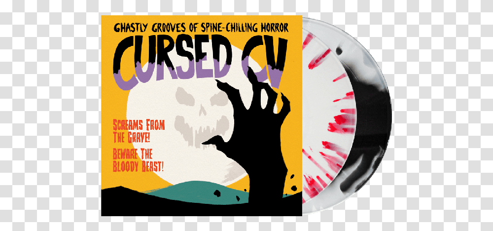 Serato Cursed Serato Halloween Vinyl, Advertisement, Poster, Flyer, Paper Transparent Png