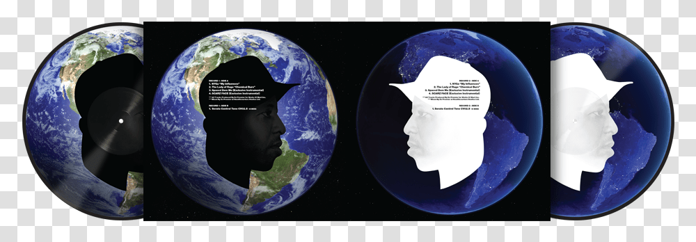 Serato X Dj Premier Pressing Globe, Outer Space, Astronomy, Universe, Planet Transparent Png