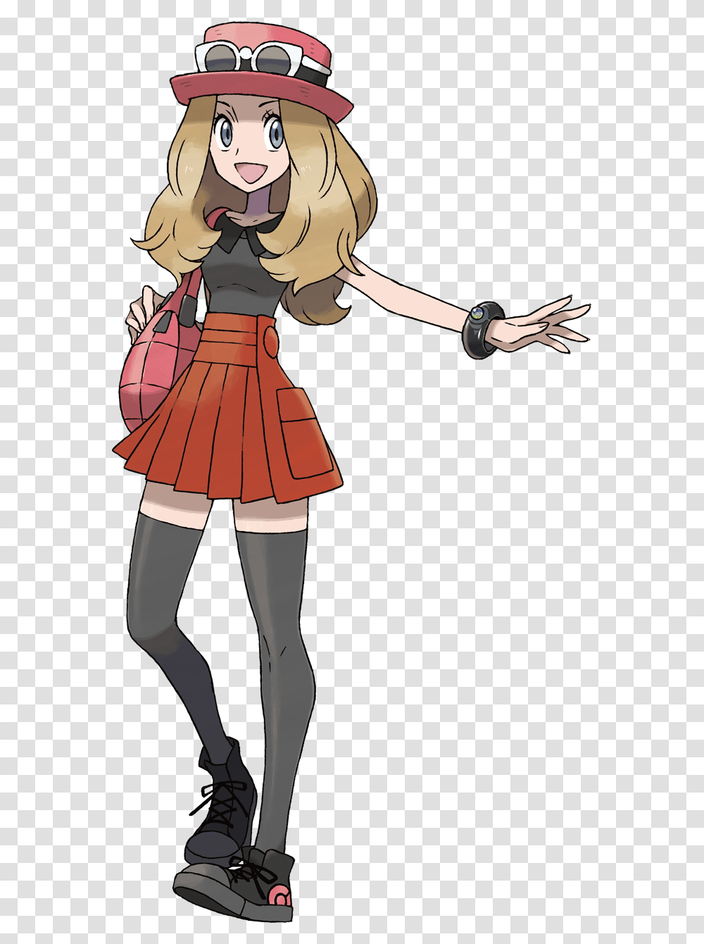 Serena Pokemon, Skirt, Person, Female Transparent Png