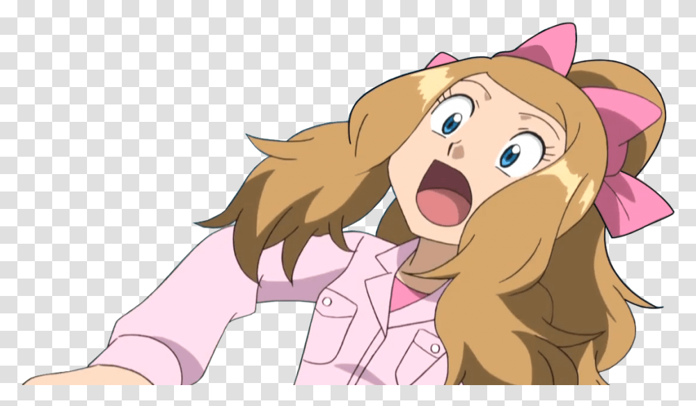 Serena Pokemon Crying, Person, Face, Comics Transparent Png