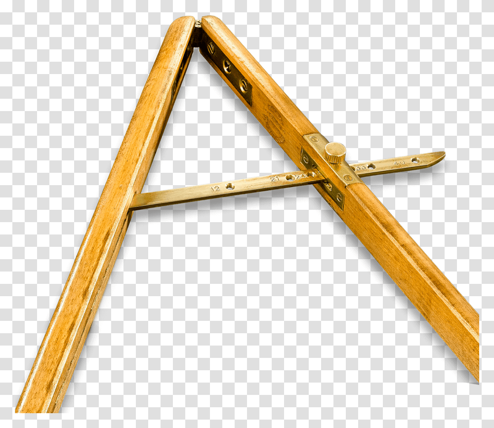 Sergeant Major S Pacing Cane Wood, Triangle, Building, Furniture Transparent Png