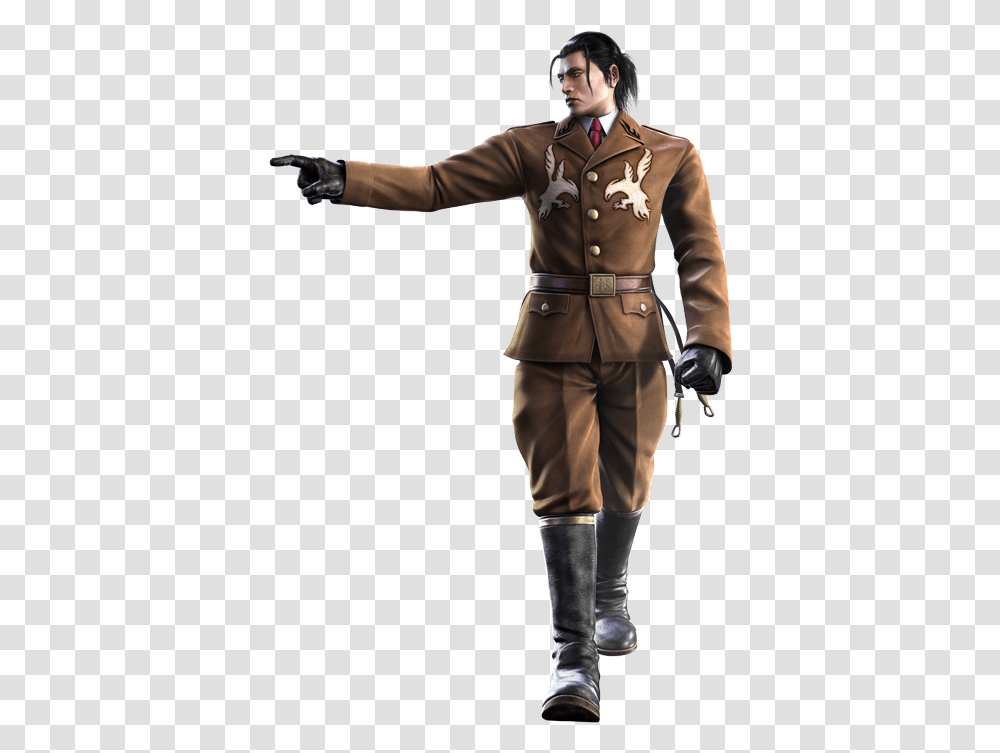 Sergei Dragunov Tekken 7 Outfit, Person, Costume, Military Uniform, Officer Transparent Png