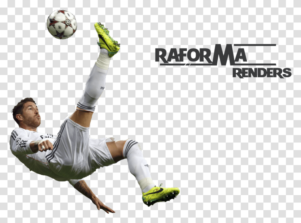 Sergio Ramos 2014 Wallpapers Hd Wallpapers 1080p Sergio Kick American Football, Person, Human, Soccer Ball, Team Sport Transparent Png