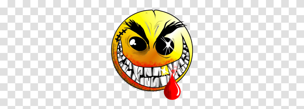 Serial Killer Smiley Face, Label, Logo Transparent Png