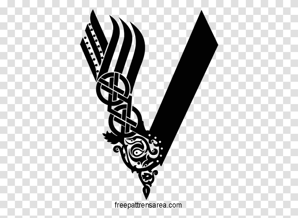 Serie Logo Symbol Vector Vikings Logo, Face, Gray Transparent Png