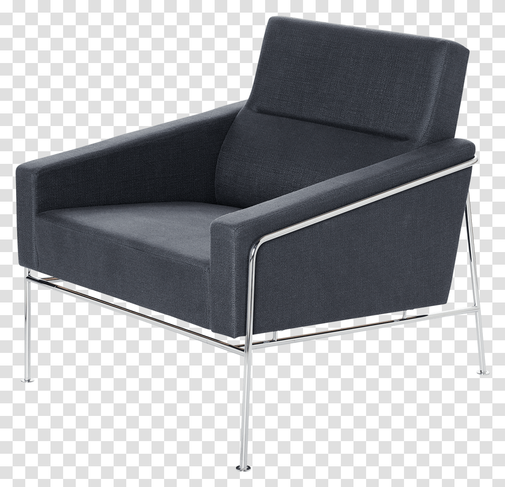 Series 3300 Easy Chair Arne Jacobsen Wing Chair, Furniture, Armchair Transparent Png