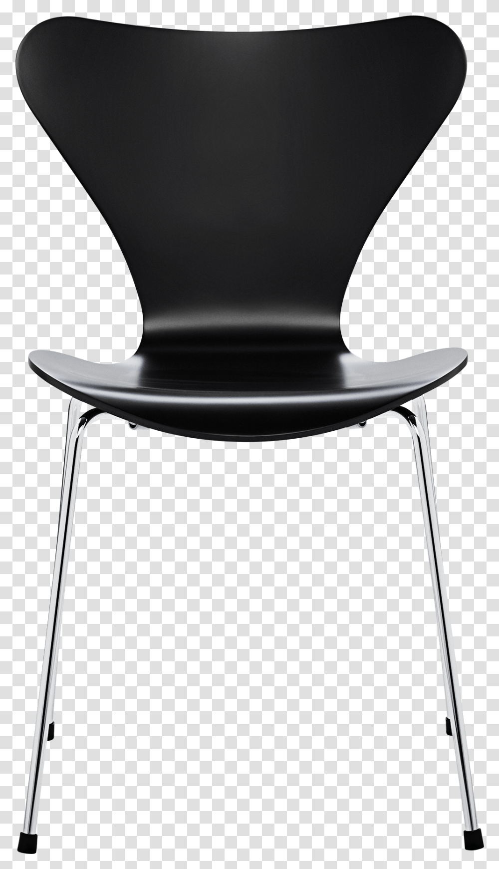 Series 7 Chair Arne Jacobsen Lacquered Black Serie 7 Arne Jacobsen, Furniture Transparent Png