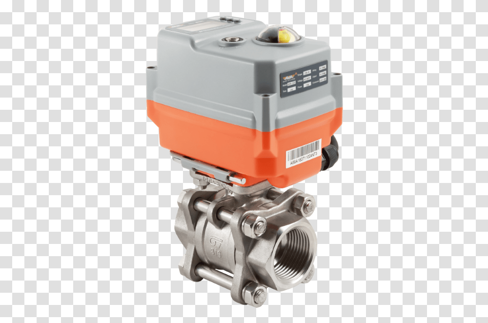 Series Electric Actuated Stainless Steel Ball Valve Engine, Machine, Motor, Pump, Mixer Transparent Png