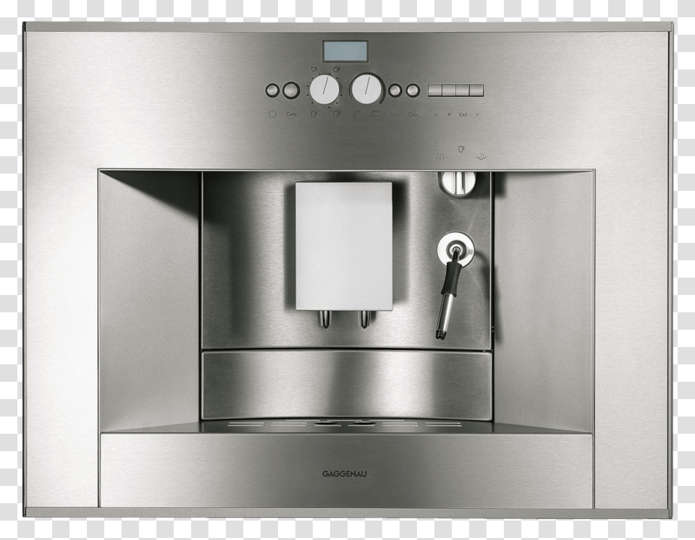 Series Fully Automatic Coffee Machine Stainless Gaggenau 200 Coffee Machine Price, Appliance, Dishwasher, Cooktop, Indoors Transparent Png