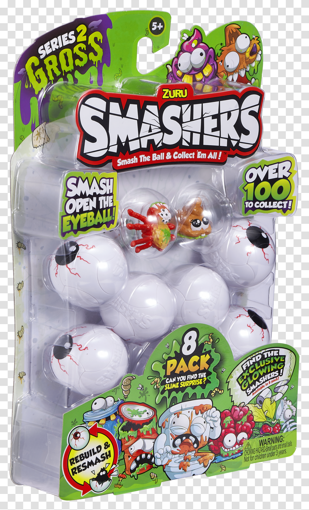 Series Smashers 2 Eight Pack Toys Transparent Png