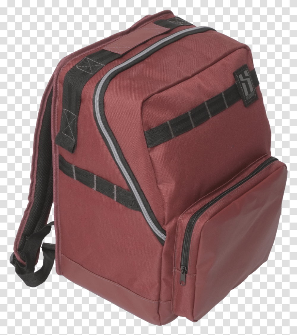 Serious Metro Backpack Front Pocket Maroon Red, Bag, Luggage Transparent Png