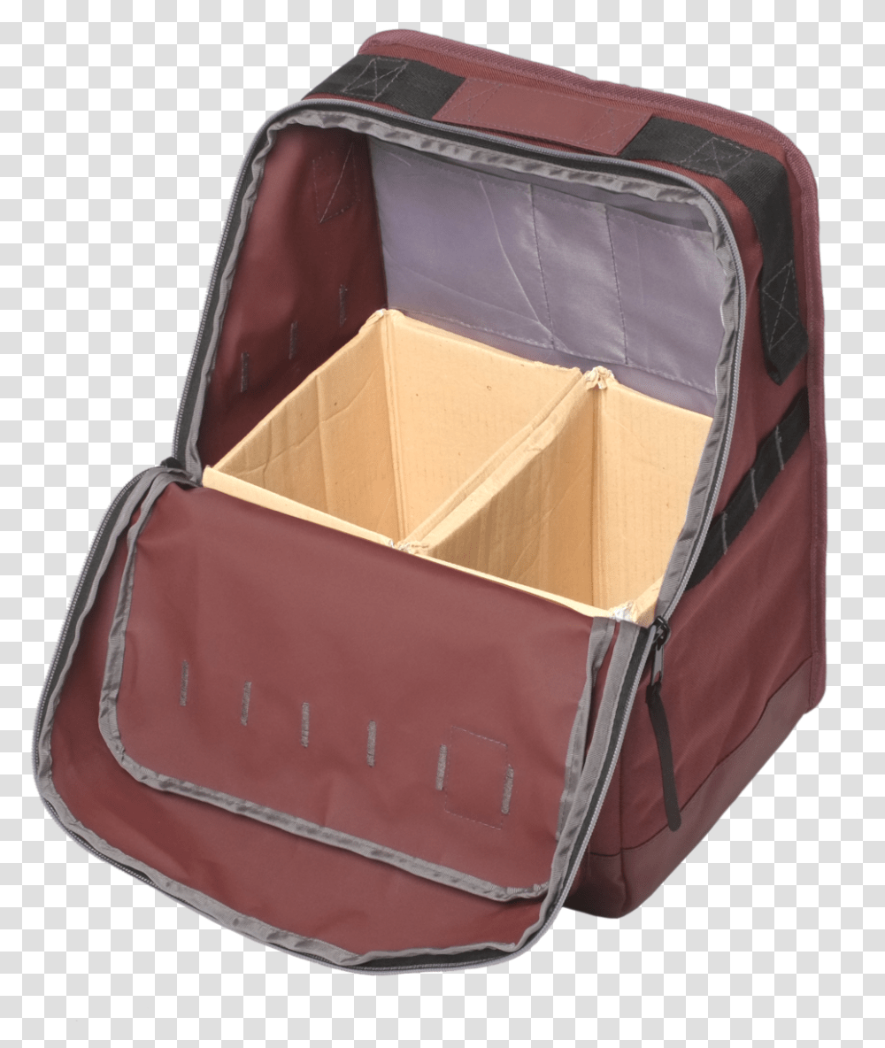 Serious Metro Backpack Open Maroon Red, Furniture, Handbag, Accessories, Accessory Transparent Png