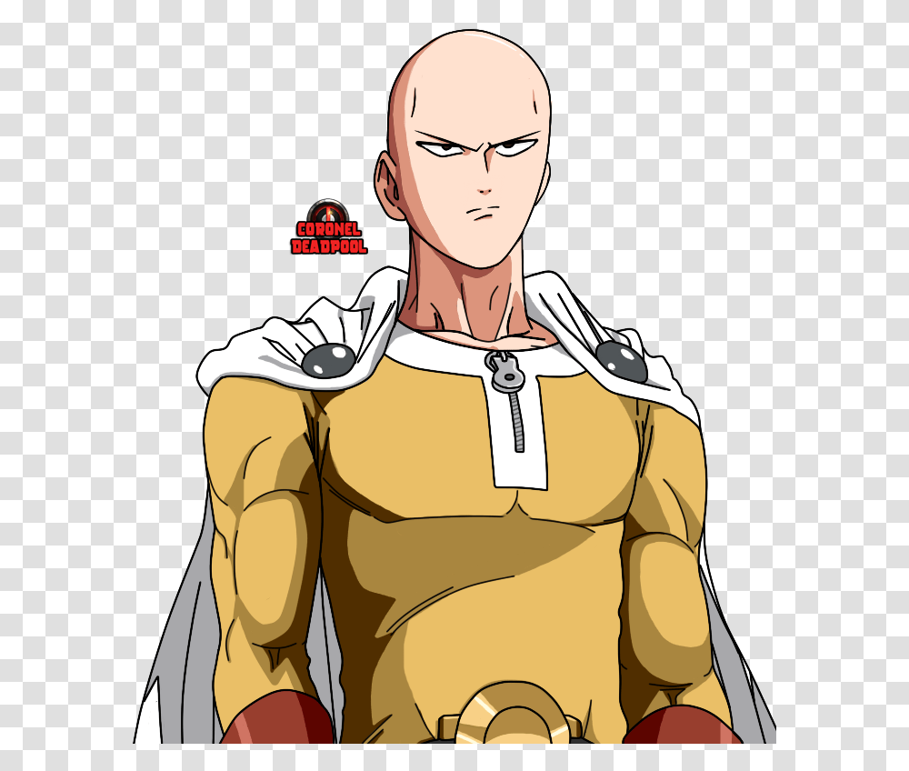 Serious Saitama One Punch Man One Punch Man, Person, Human, Apparel Transparent Png