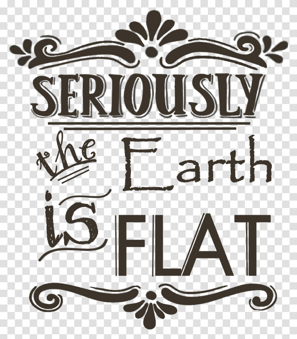 Seriously Collection Research Flat Earth Design, Alphabet, Logo Transparent Png