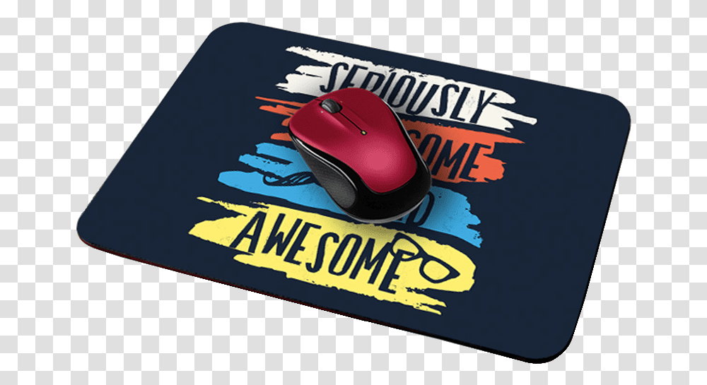 Seriously Handsome Designer Leather Mouse Pad Mouse, Hardware, Computer, Electronics, Mousepad Transparent Png