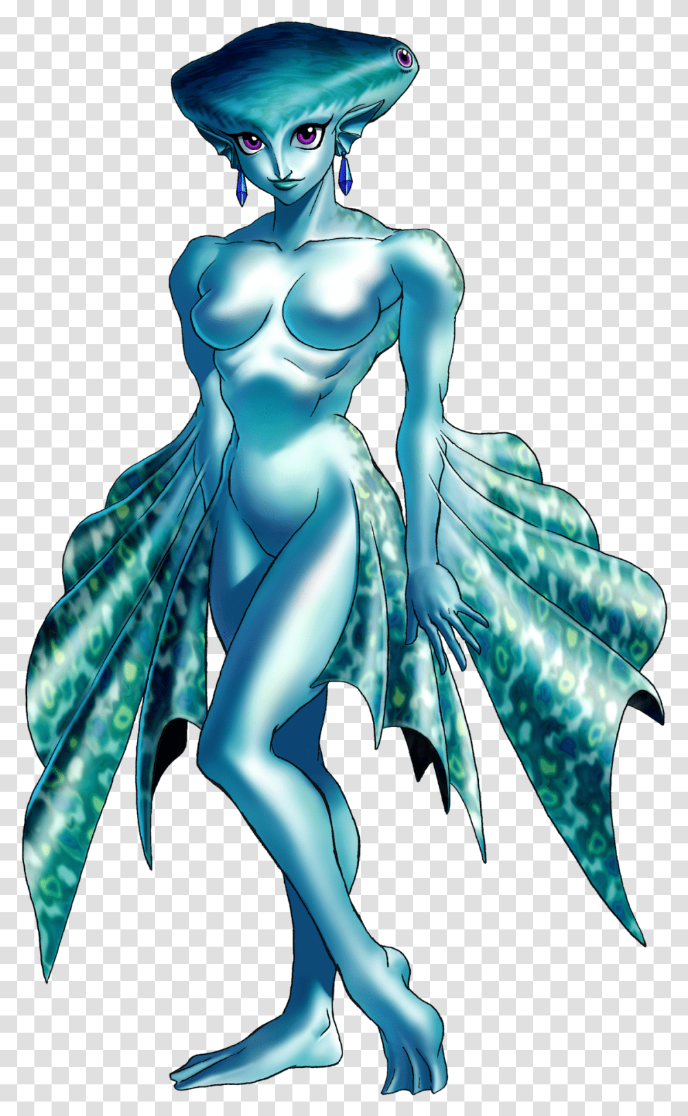 Seriously Who Puts Art Like This In A Strategy Guide Princess Ruto, Person, Pattern, Torso Transparent Png