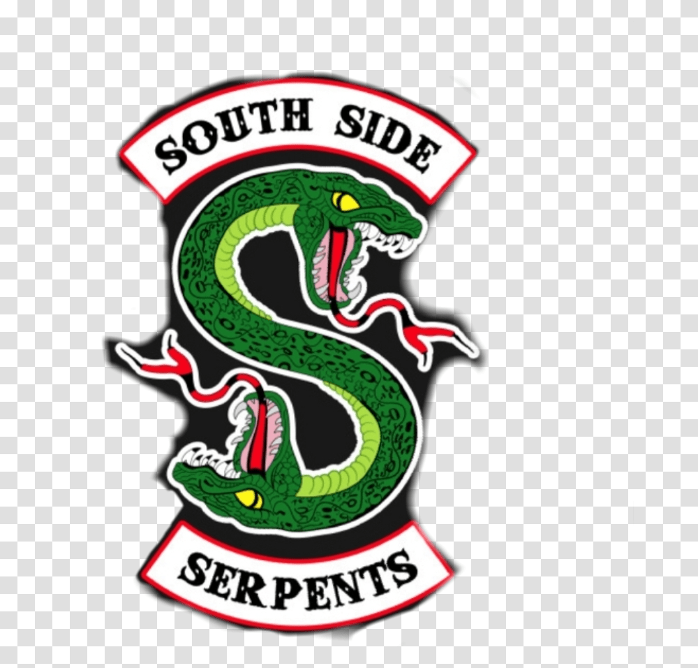 Serpents Southsideserpents Riverdale Southside South Side Serpents, Dragon, Label Transparent Png