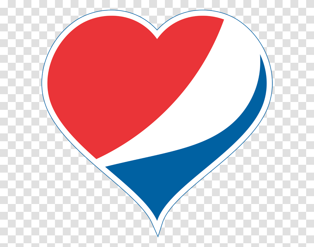 Serve Pepsi Heart Shaped Pepsi Logo Full Size Pepsi Logo Heart, Balloon Transparent Png