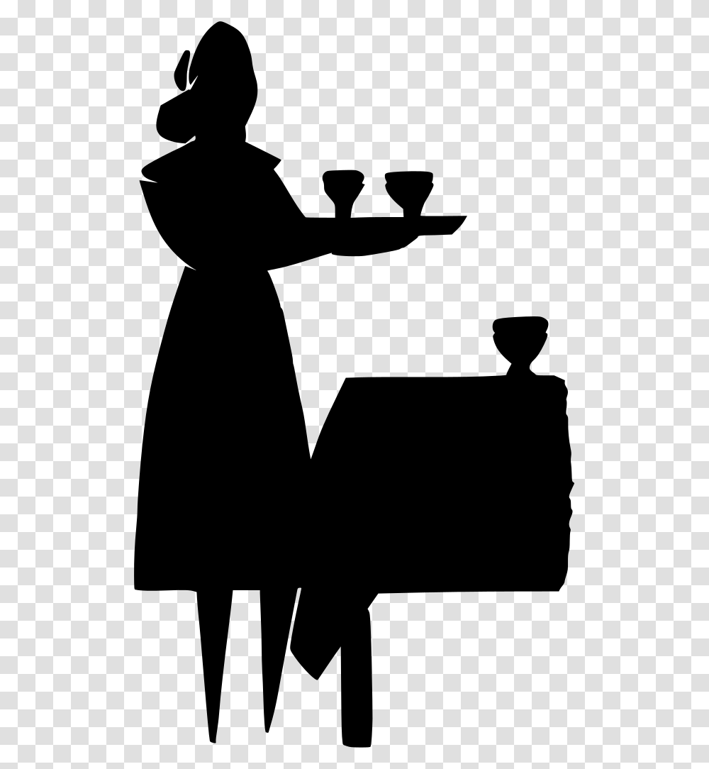 Server At A Restaurant Clipart, Gray, World Of Warcraft Transparent Png