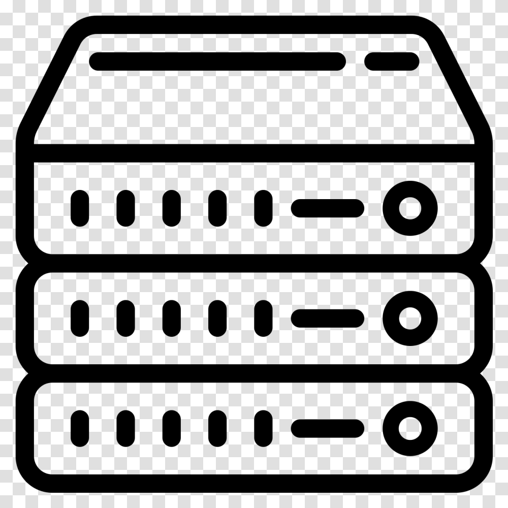Server Icon Icons Server Black And White, Gray, World Of Warcraft Transparent Png